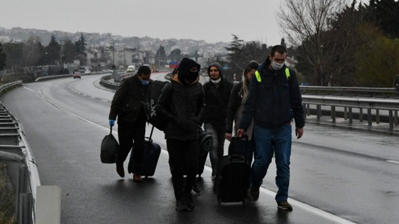 Tekirdağ'da korona virüs tedbirleri vatandaşlara zor anlar yaşattı