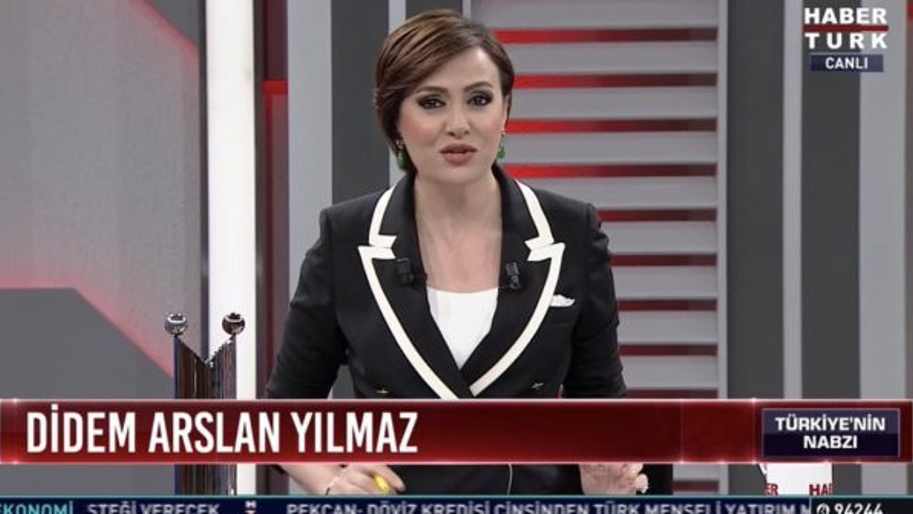 Habertürk spikeri Didem Arslan Yılmaz: "Tehdit ediliyorum"