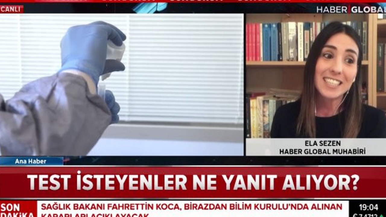 Haber Global'de deprem! Ela Sezen'in testi pozitif çıktı