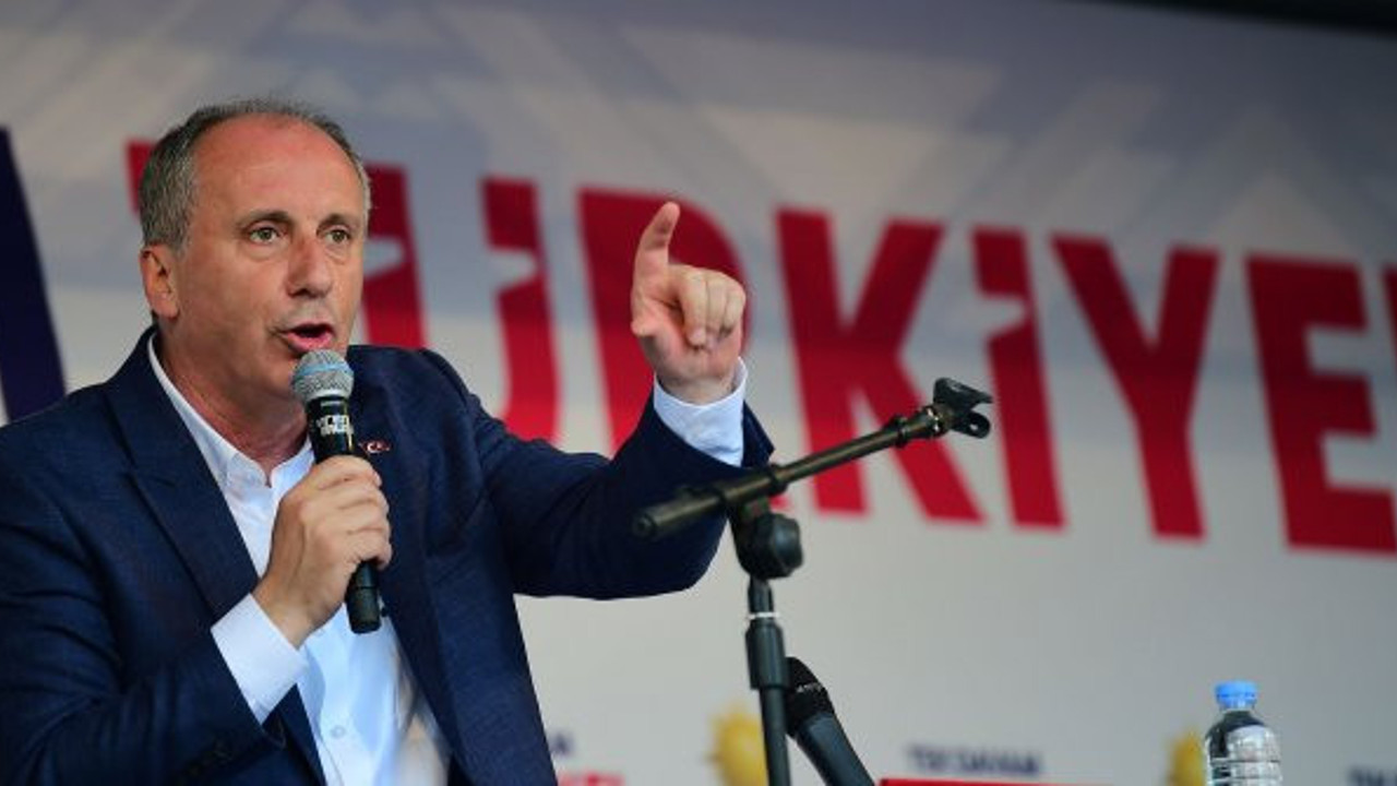 Muharrem İnce'den Enis Berberoğlu tepkisi