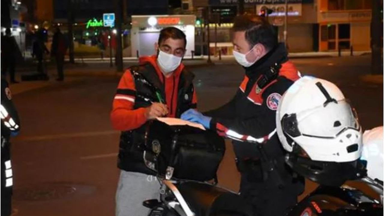 İzmir'de 5 dakika sabredemedi 3 bin 150 TL ceza yedi