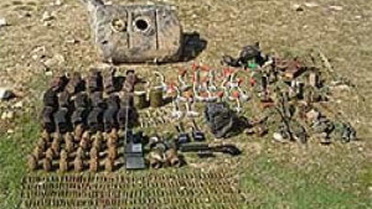 Tunceli’de de cephanelik bulundu