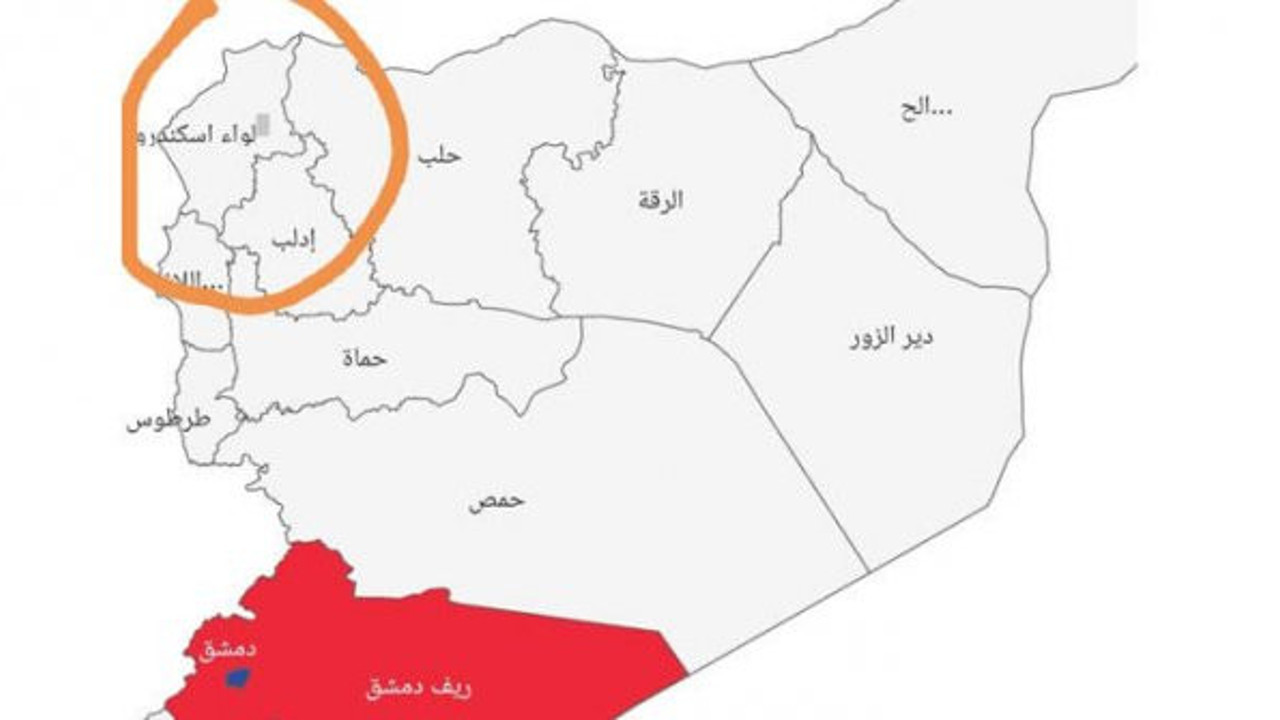 Esad'ın skandal korona virüs haritası!