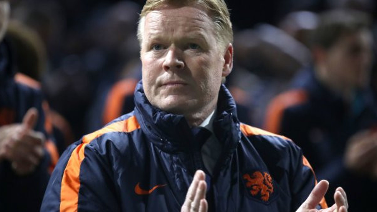 Hollanda Teknik Direktörü Ronald Koeman hastaneye kaldırıldı