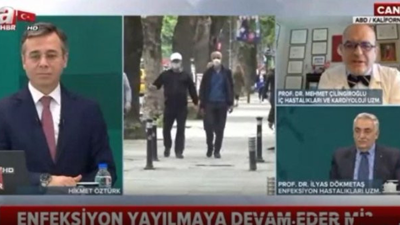 Ünlü Profesör Mehmet Çilingiroğlu'nun A Haber’de söylediklerine inanamayacaksınız, spiker çaresiz kaldı