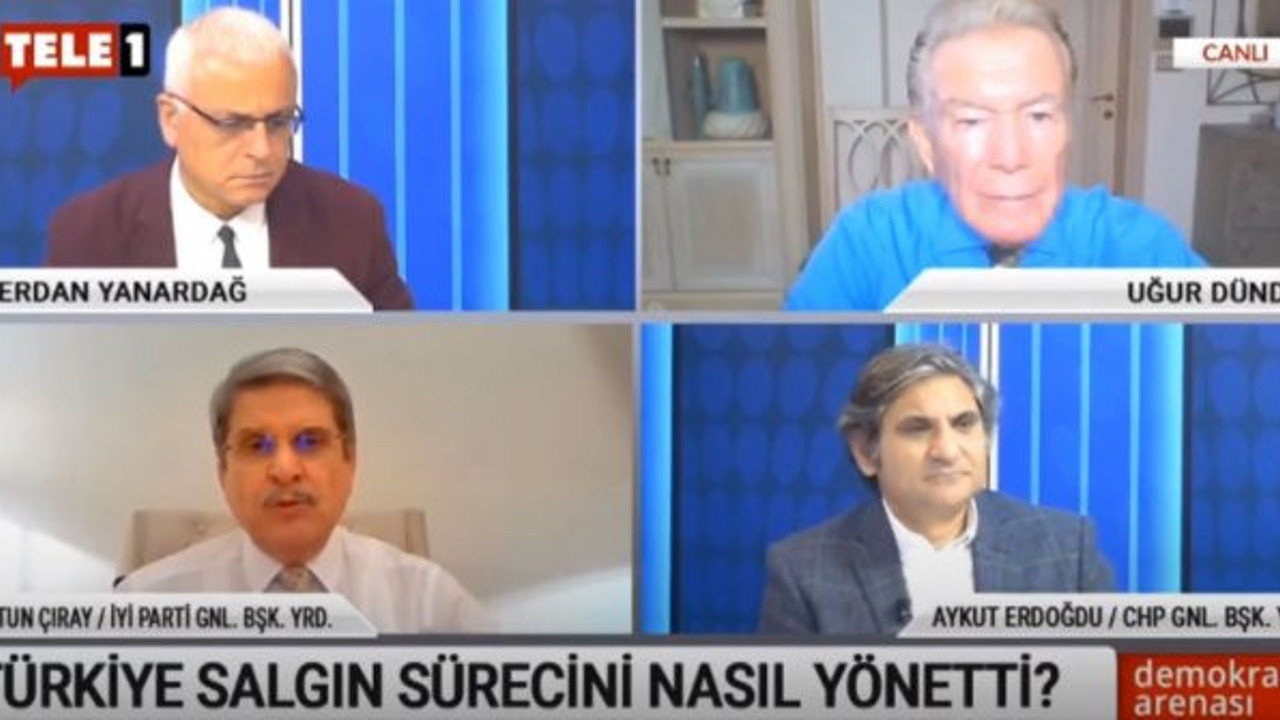 İYİ Partili Aytun Çıray canlı yayında açıkladı: Virüs Türkiye’ye Suudi Arabistan'dan mı geldi?