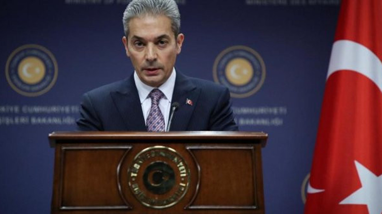 Dışişleri'nden ortak bildiriye sert tepki