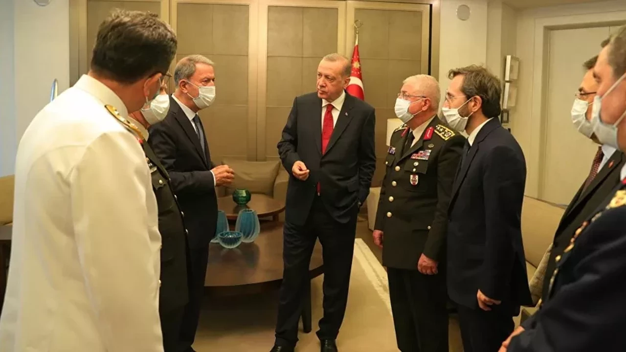 Cumhurbaşkanı Erdoğan başkanlığında güvenlik toplantısı gerçekleştirildi