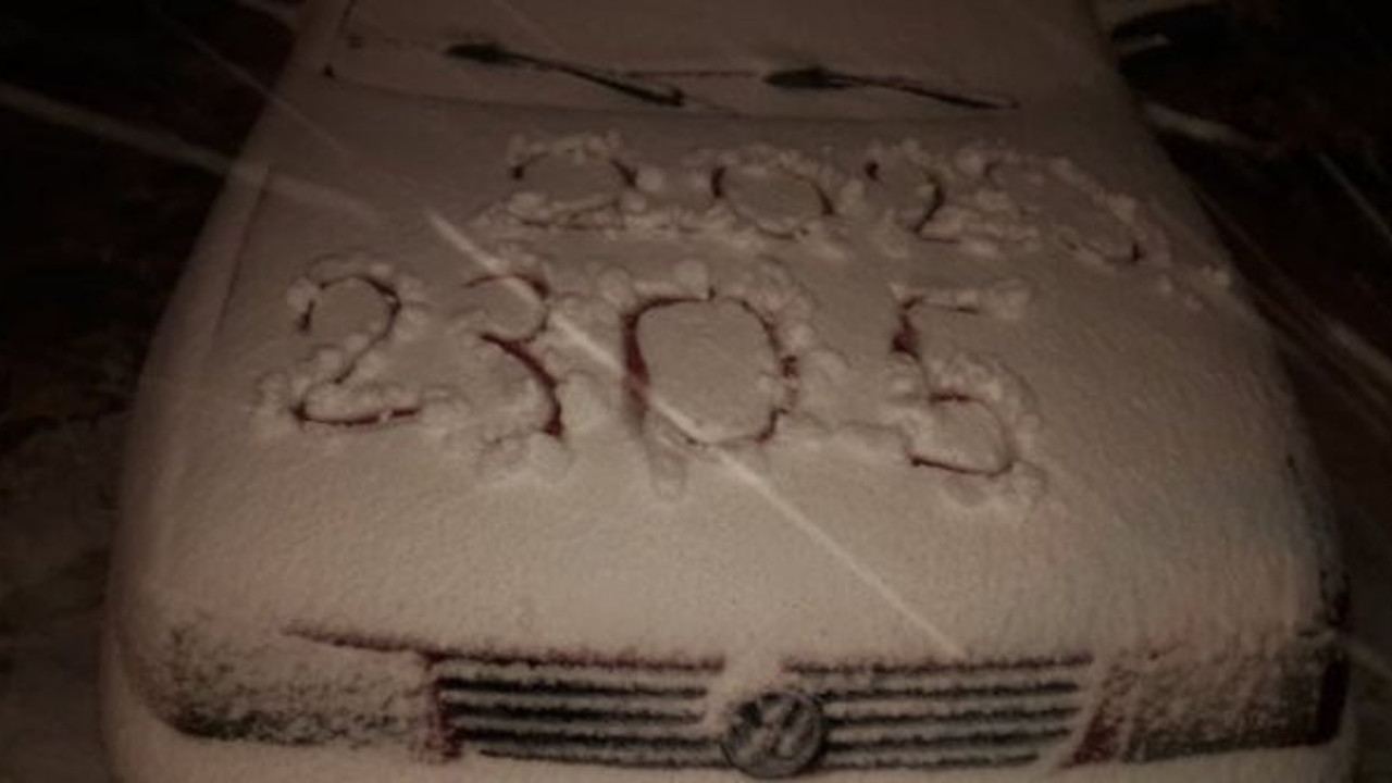 Ordu Mayıs'ın sonunda beyaza büründü