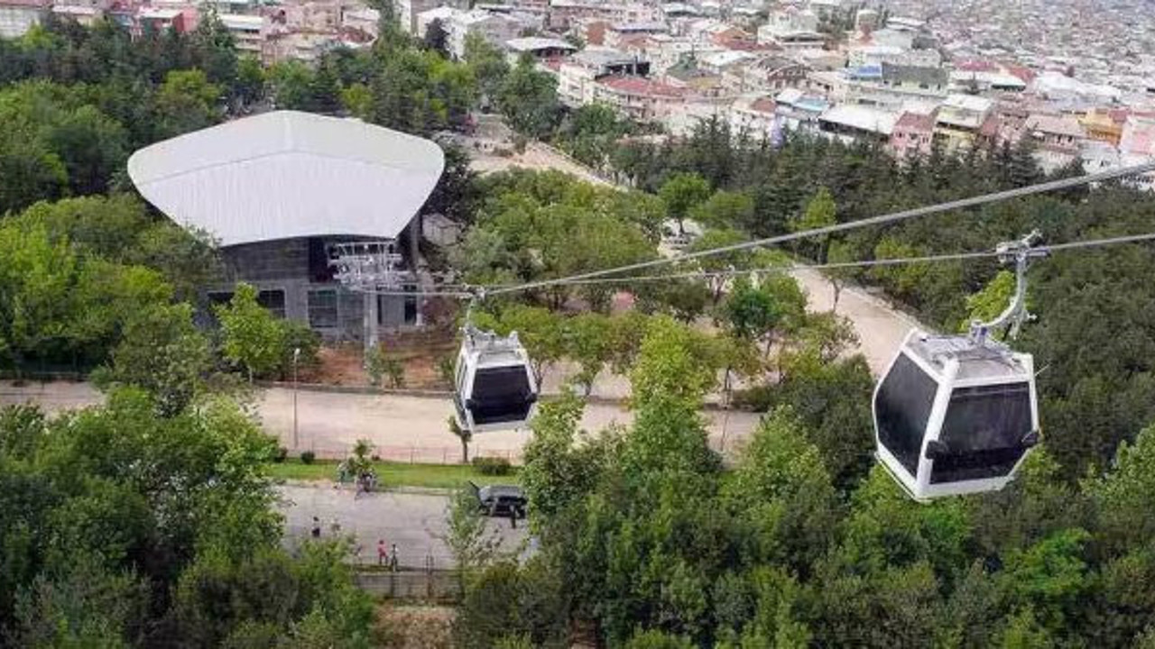 Teleferik istasyonunda davetsiz misafirler