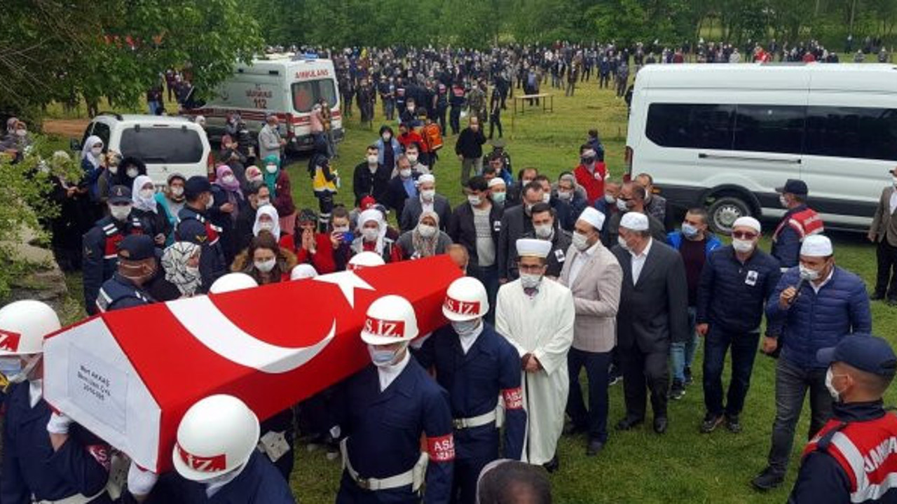 Uzman Çavuş Akkaş son yolculuğuna uğurlandı