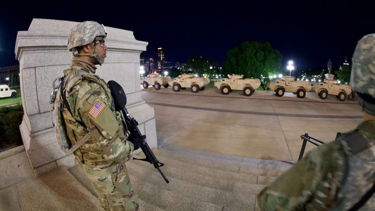 ABD ordusu harekete geçti! Başkente yığınak yapılıyor