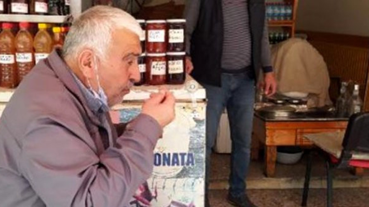 Yasağa rağmen dışarı çıkınca hayatının en pahalı karsambaç tatlısını yedi