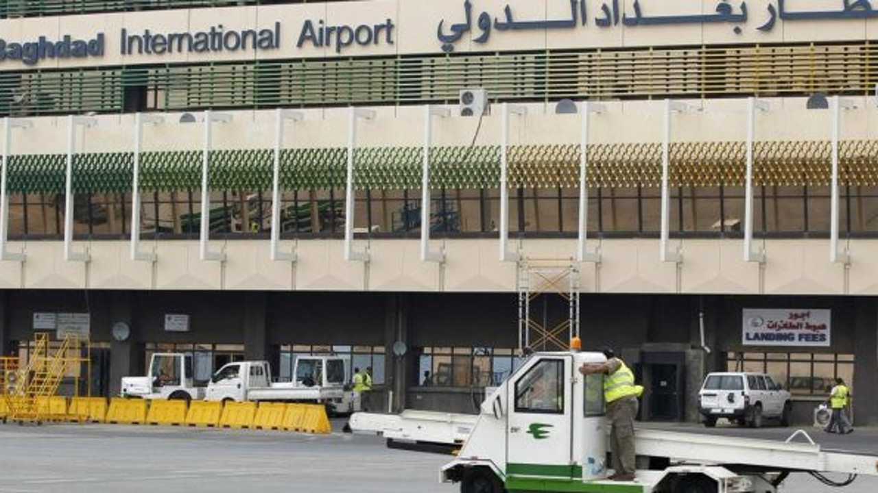 Bağdat Havalimanı'nın yakınına füze atıldı