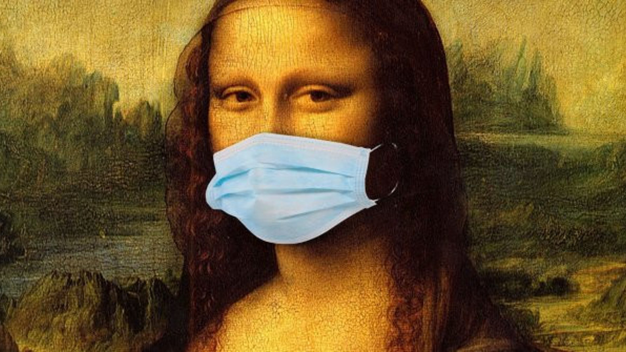 Artık onların da korona maskesi var