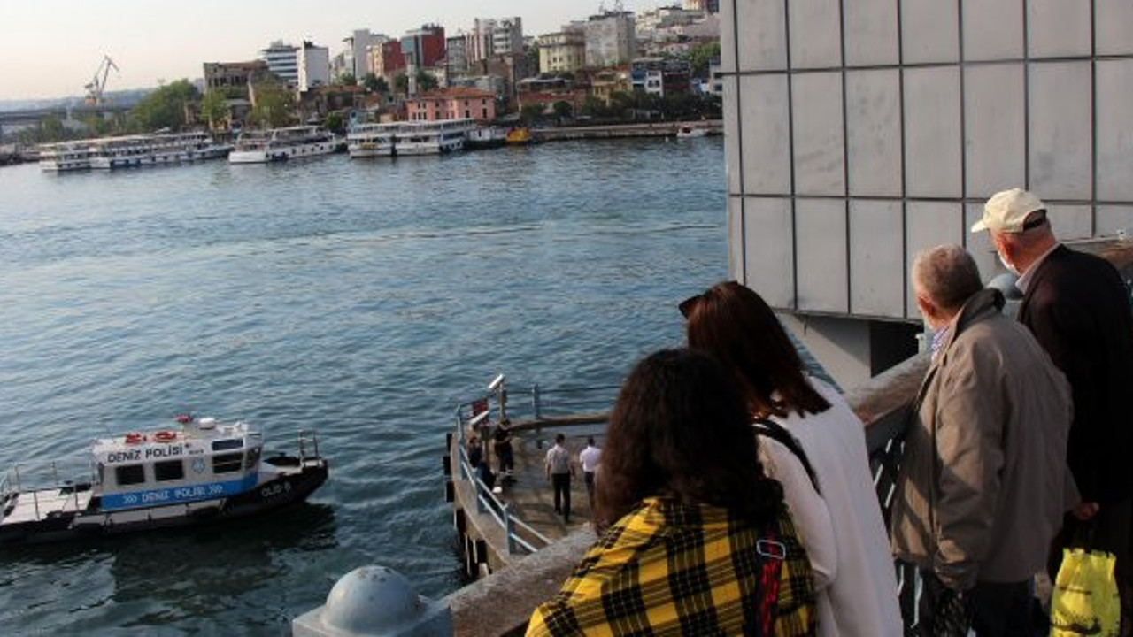 Haliç'te erkek cesedi bulundu