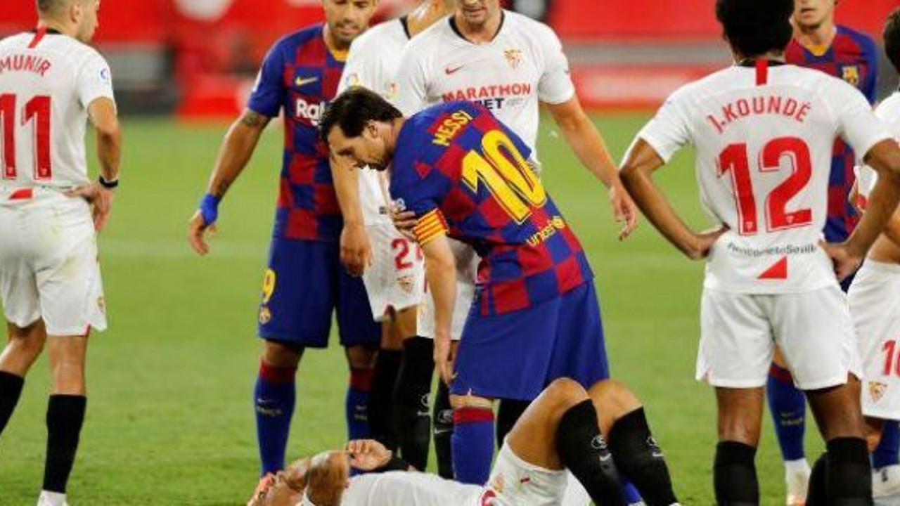 Lionel Messi'yi hiç böyle görmediniz!