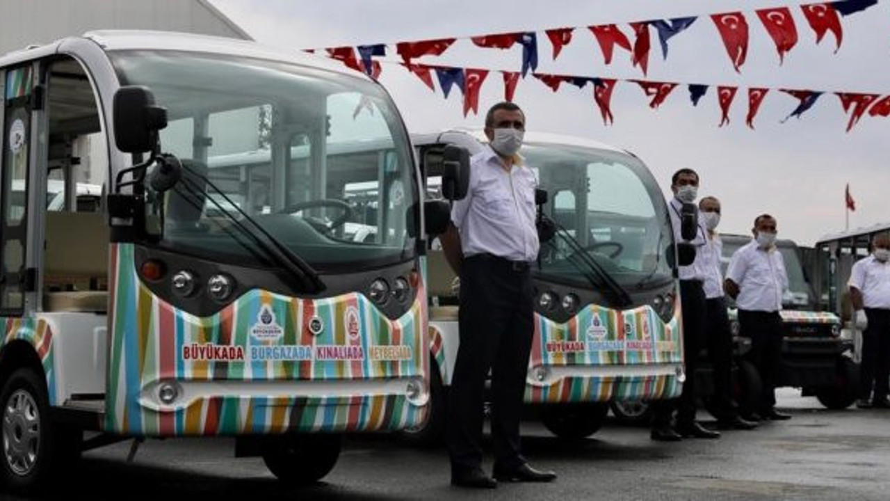 İBB'den elektrikli araçlarla ilgili açıklama: Adalar'daki yollar karayolu değil