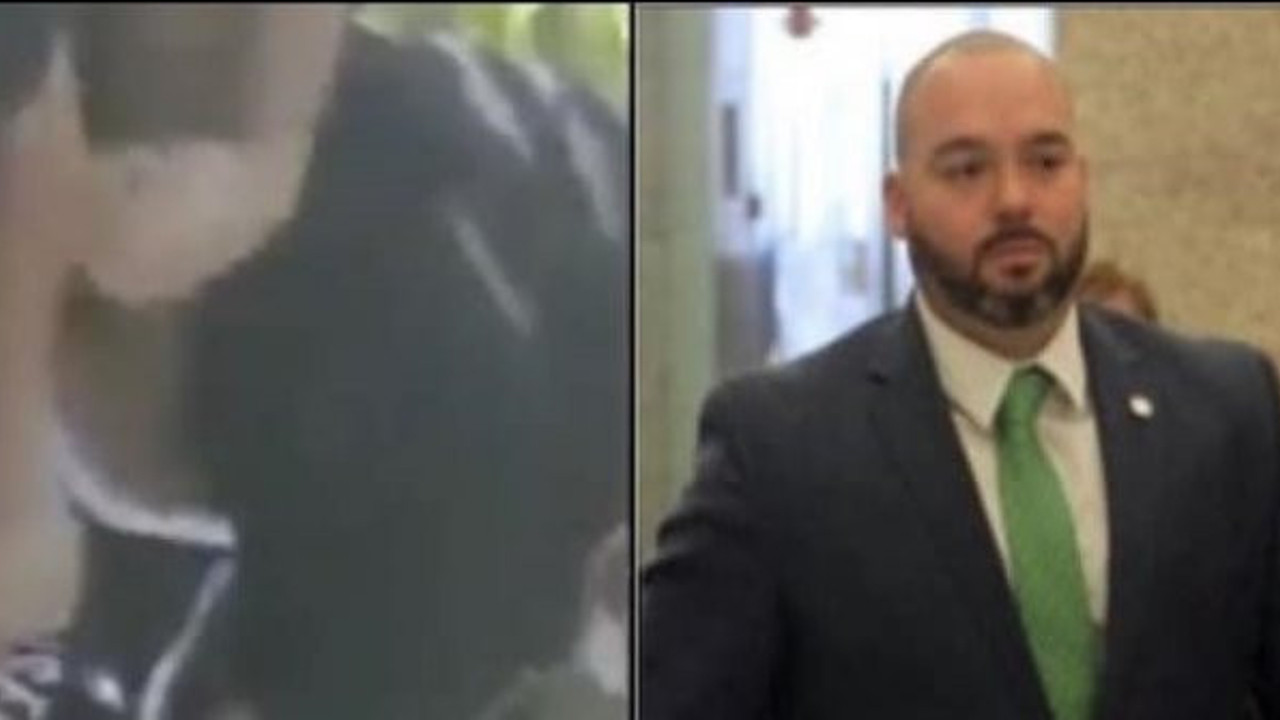 Boğaz sıkan polis açığa alındı