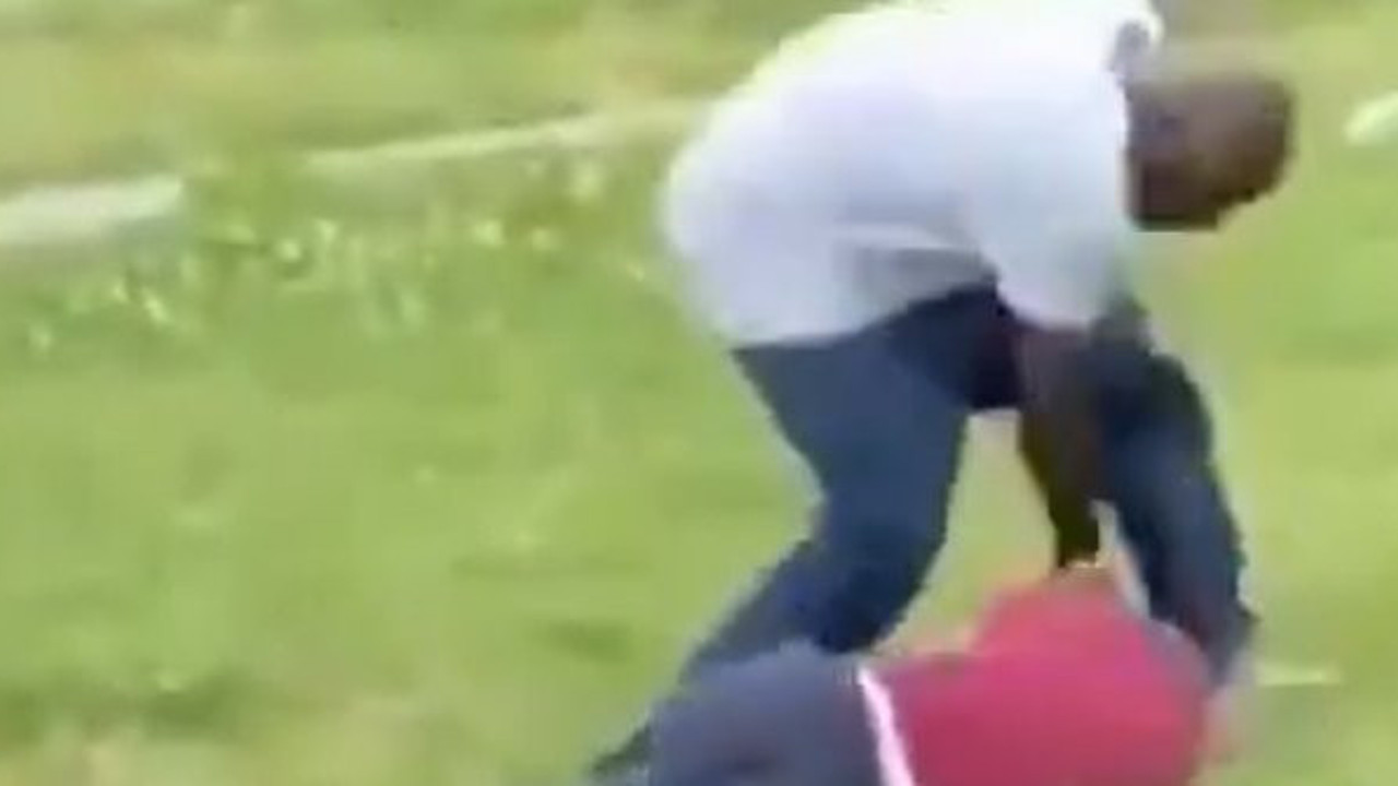 Eşini döven adama mahalleli büyük sürpriz yaptı