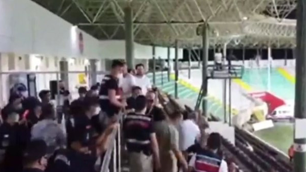 Stattaki bu görüntüler yeni ortaya çıktı; Jandarma çaresiz kaldı