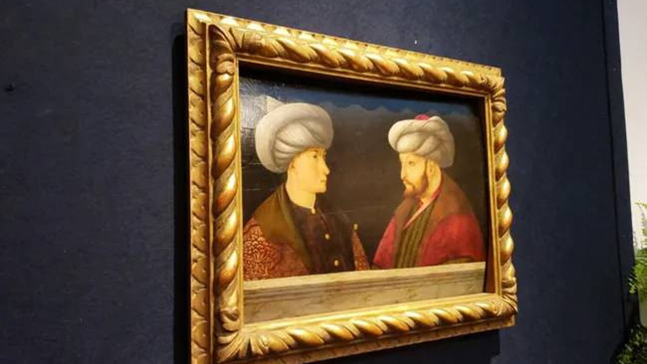 Fatih Sultan Mehmet'in portresi İstanbul'a getiriliyor