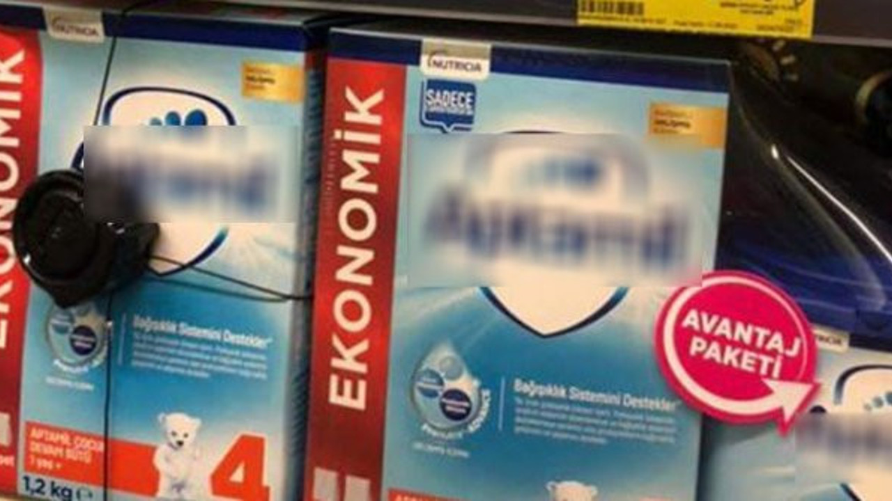Siz utanmayın utanması gerekenler utansın: Bebek mamalarına çalınmasın diye alarm takıldı