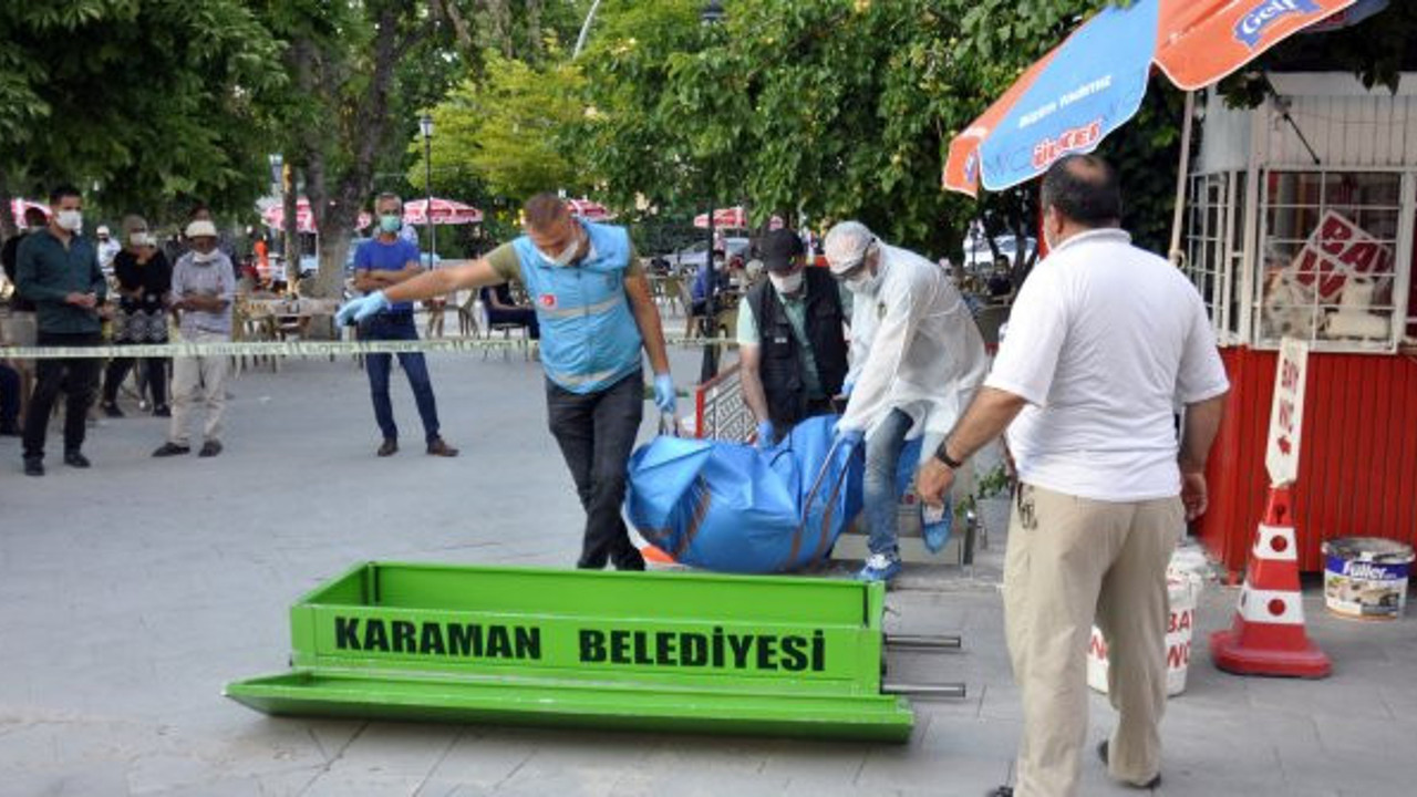 Belediye tuvaletinde ölü bulundu