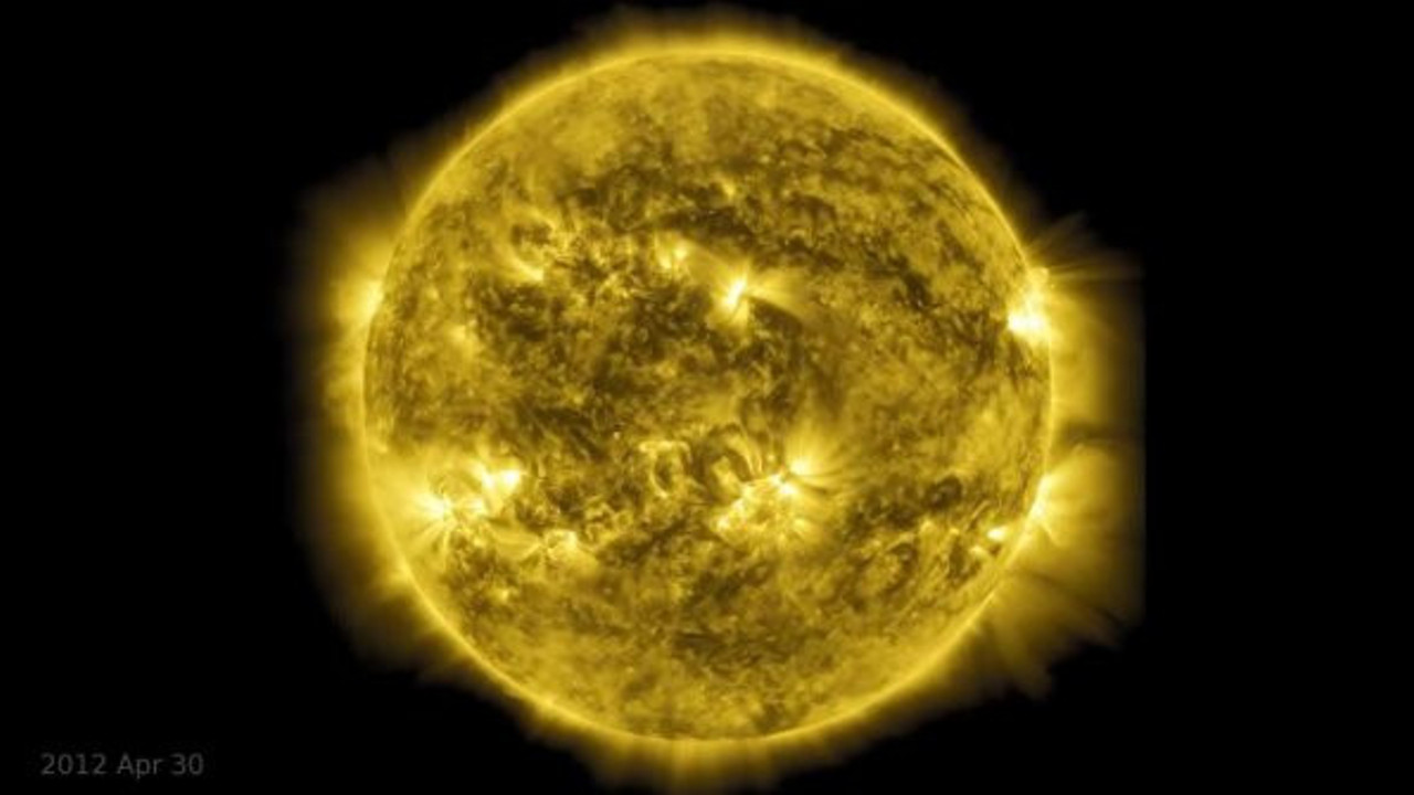 NASA, Güneş’in 10 yılını film yaptı