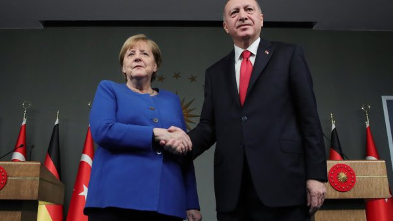 Son dakika: Cumhurbaşkanı Erdoğan, Merkel ile görüştü