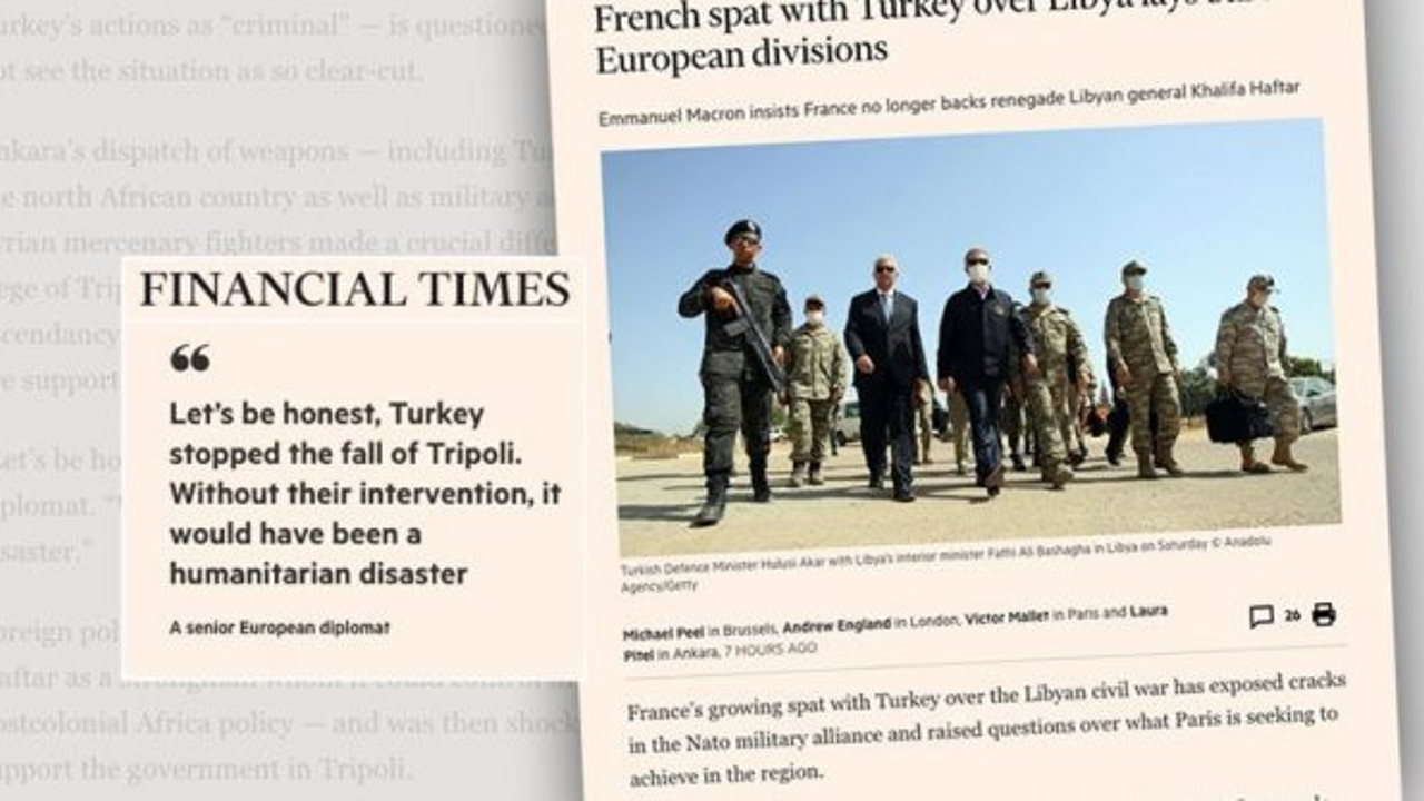 Financial Times yazdı: Fransa'nın derdi Türkiye değil, ayıbını örtmek