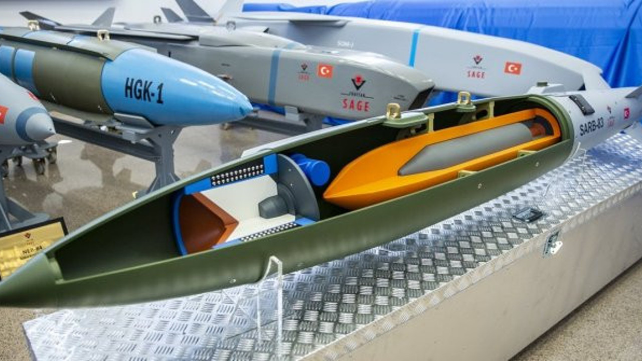 Yerli uçak bombası SARB-83 kullanıma hazır