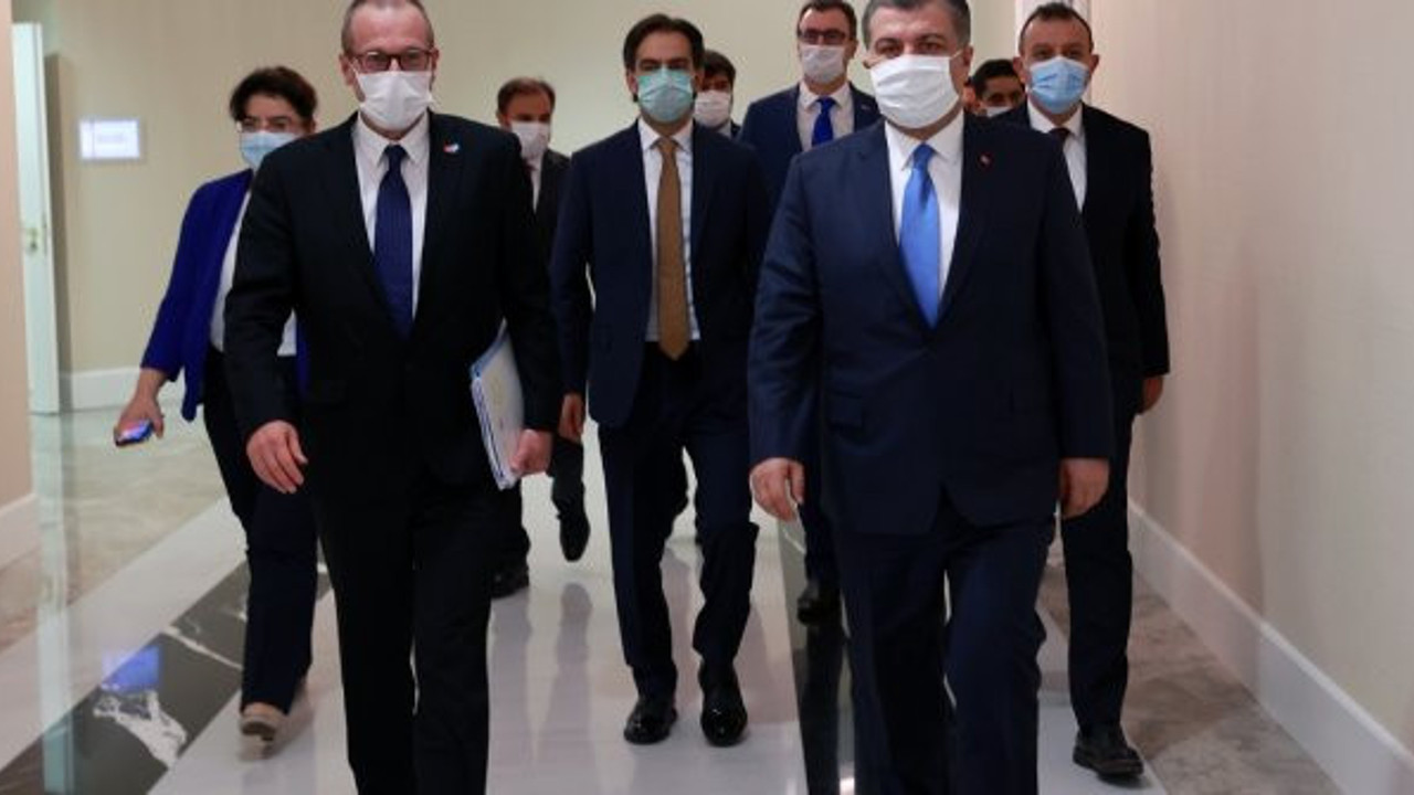 Bakan Koca, Koca, DSÖ Avrupa Bölge Direktörü'nü kabul etti