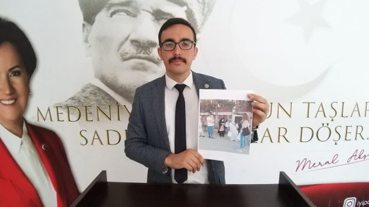 Cumhurbaşkanlığı'na ait maskeleri dağıtan AKP'lilere İYİ Parti'den tepki