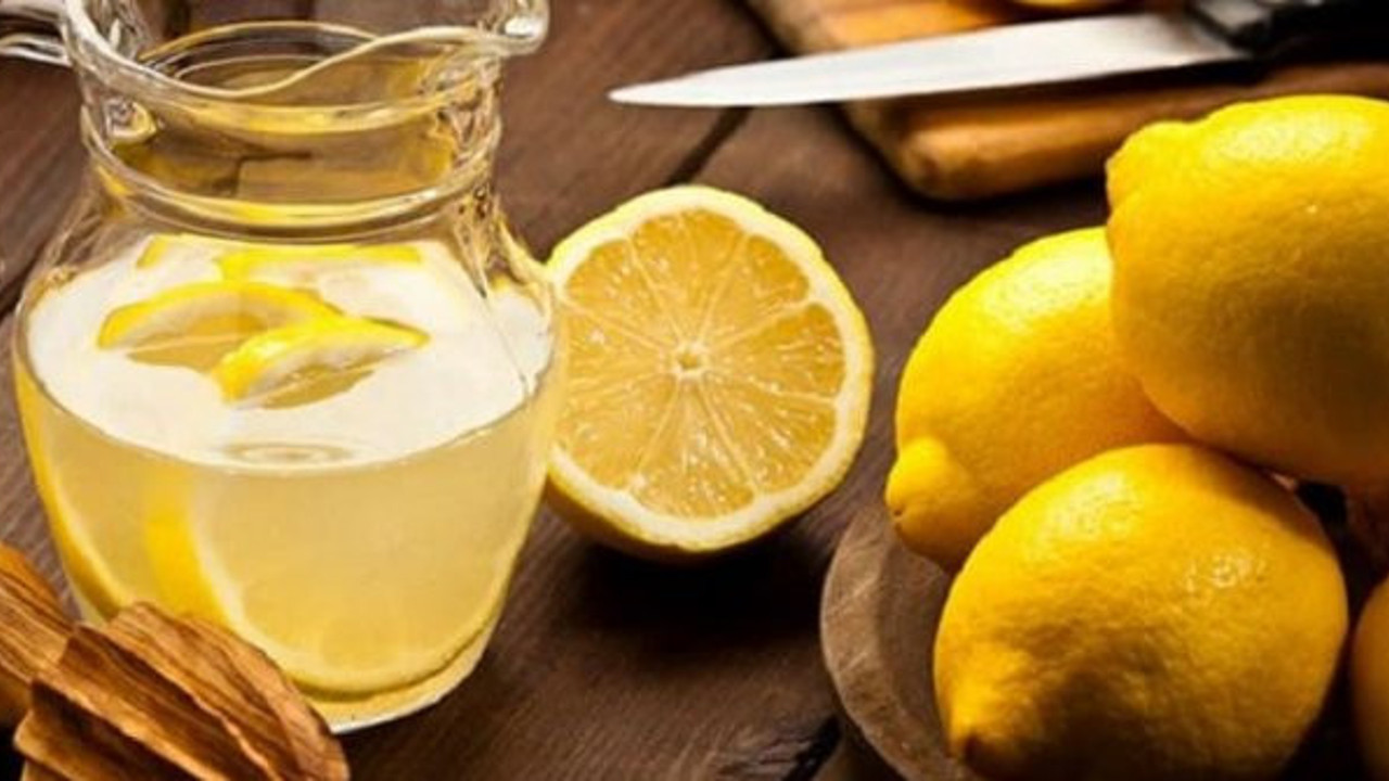 Kilo verdiren sirkeli ve limonlu detoks tarifi