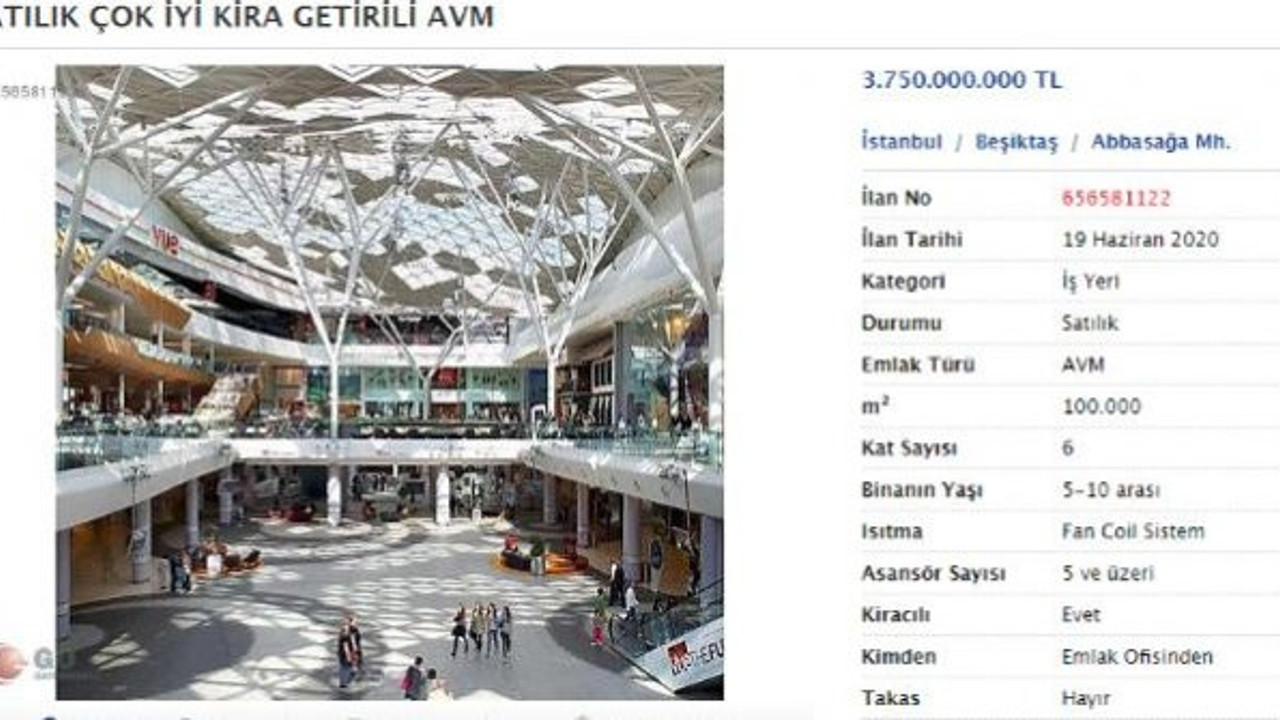 Flaş... Flaş... Ekonomide tehlike çanları çalıyor! İstanbul'da 2 dev AVM şatışa çıkarıldı