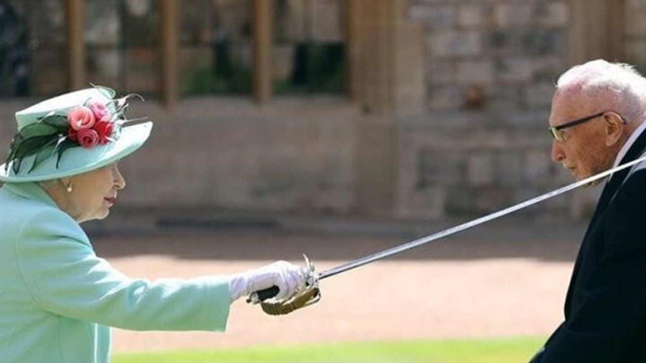 100’lük şövalye dünyaya meydan okuyor