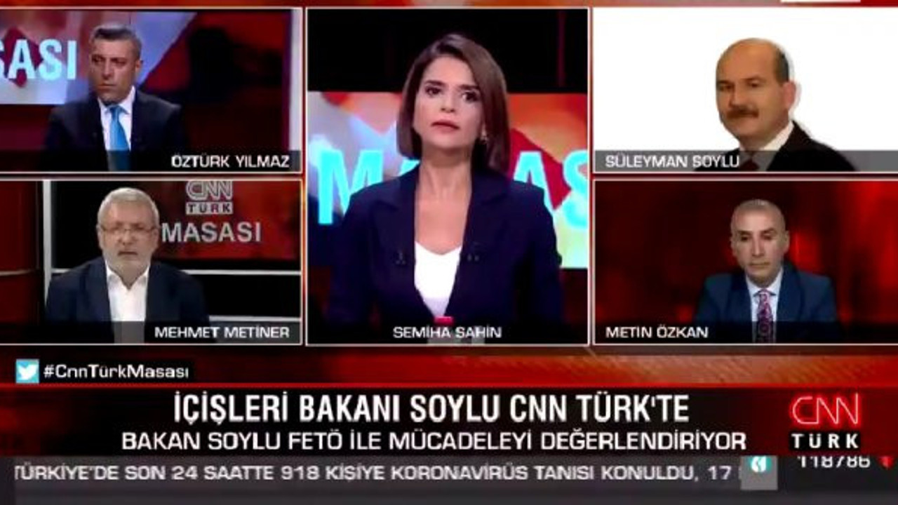 Süleyman Soylu ile Mehmet Metiner canlı yayında kavga etti!