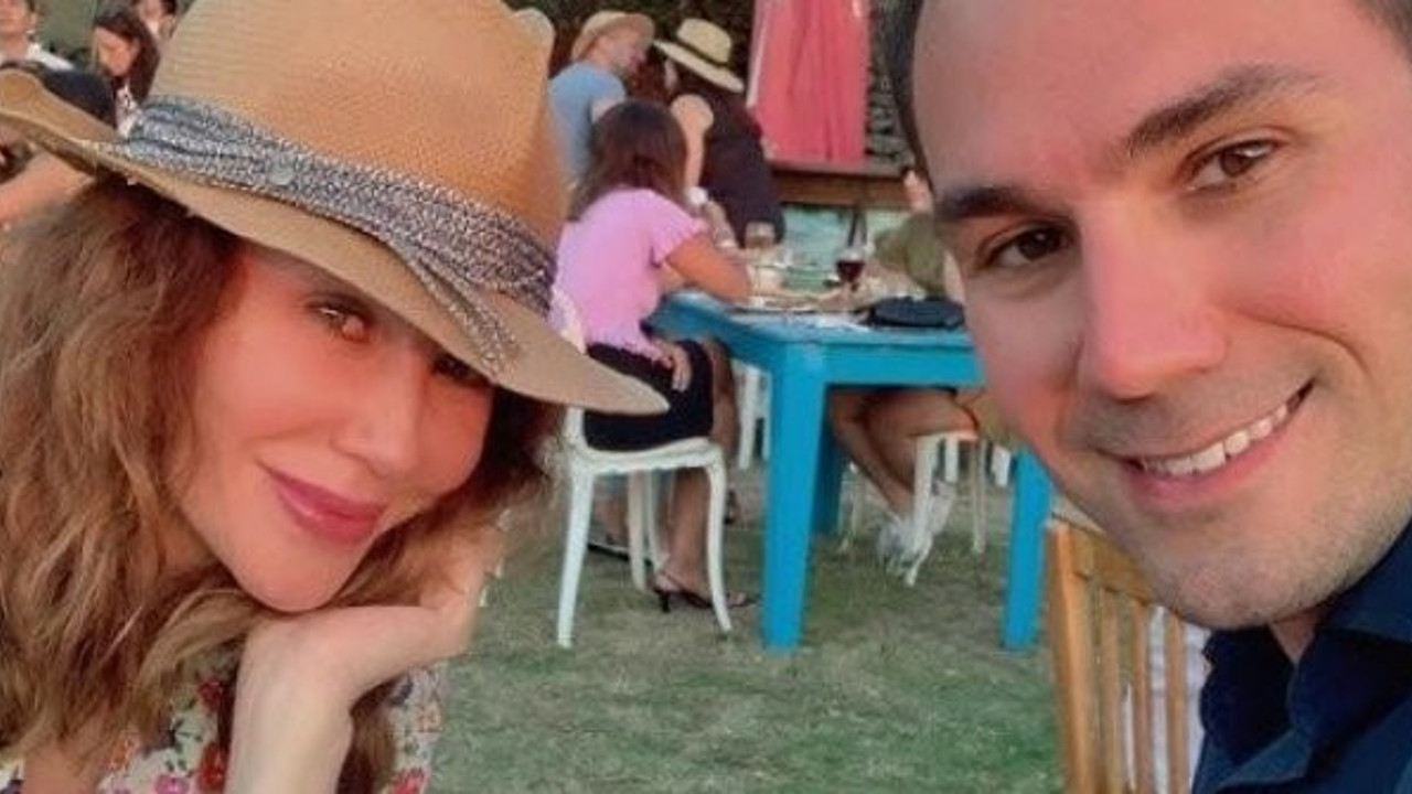 Demet Şener ile eşi Cenk Küpeli sahilde görüntülendi