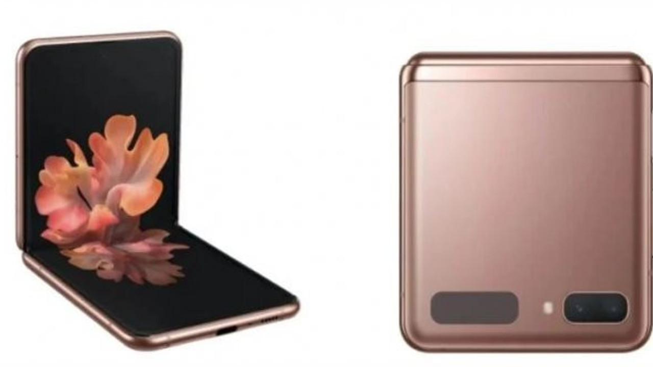 Samsung, katlanabilir Galaxy Z Flip 5G'yi tanıttı