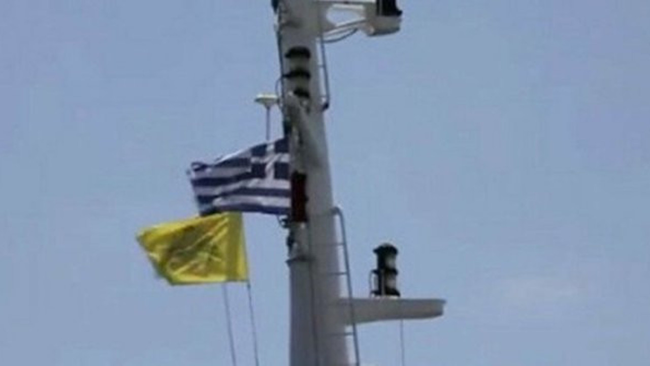 Yunanistan’a şirin görünmek için kantarın topuzunu kaçırdılar: Amerikan gemisinde Bizans bayrağı