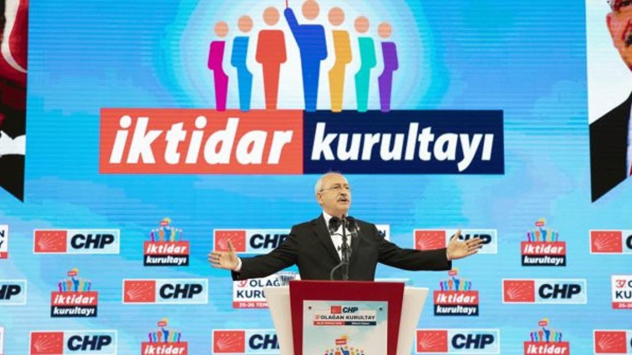 CHP'de Kılıçdaroğlu yeniden genel başkan
