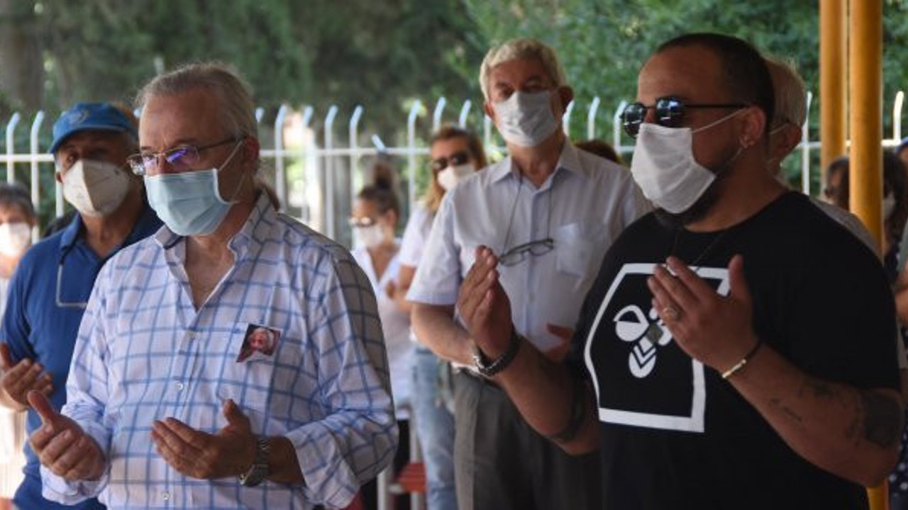 Kerem Bursin'in babaannesi son yolculuğuna uğurlandı