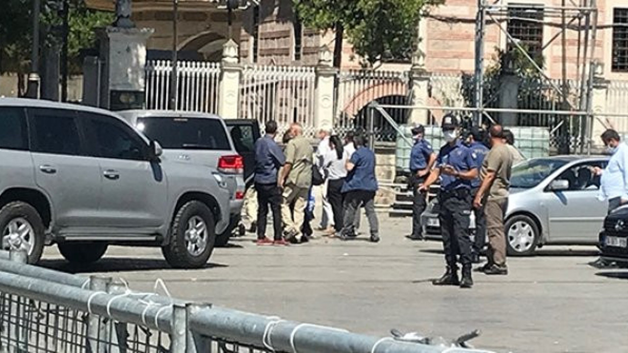 ABD Büyükelçisi Satterfield Ayasofya Camii'nde
