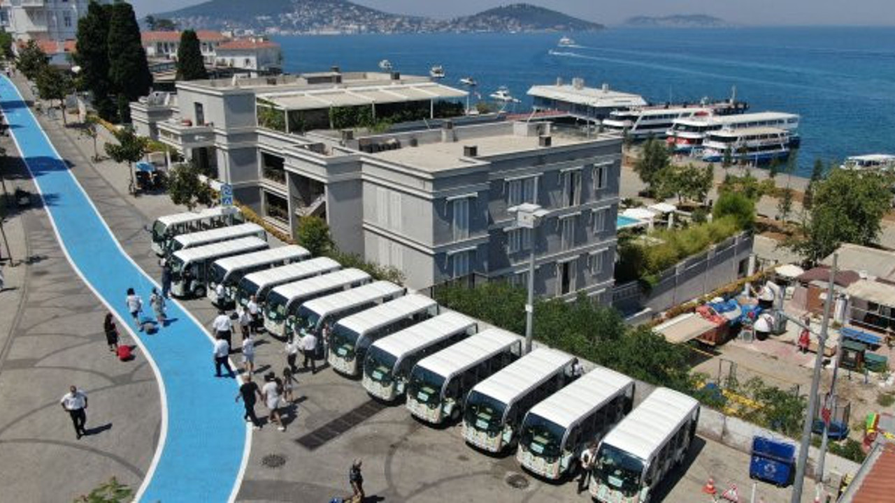 Büyükada'da faytonlar out, elektrikli araçlar in