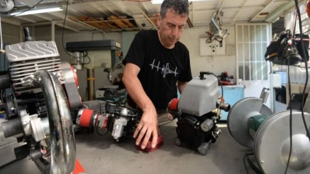 Bursalı girişimci ürettiği ay yıldızlı motorları dünyaya ihraç ediyor