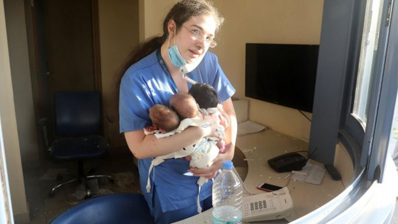 Dünya Lübnan'ın kahraman hemşiresini konuşuyor