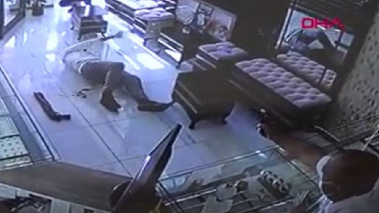 Konya'da film senaryosu gibi soygun girişimi! Karısı oyaladı kocası soyguncuyu kurşunladı