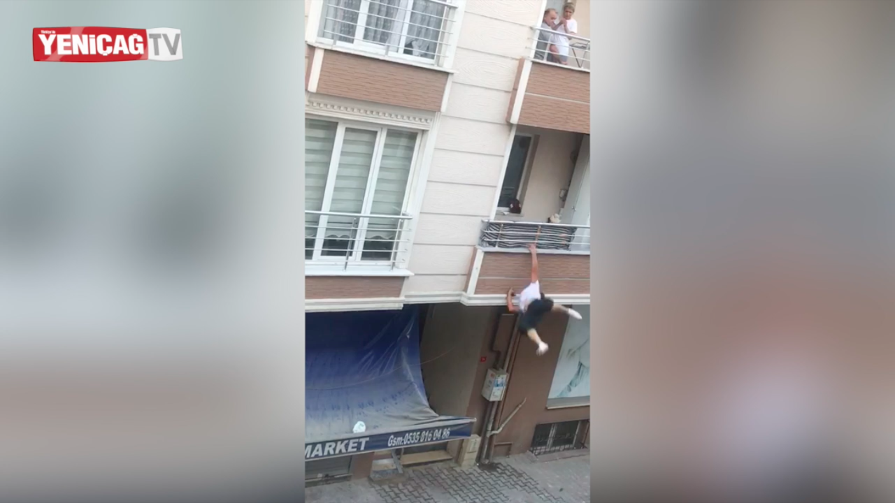 Bu bir keskin sirke küpüne zarar verir haberidir… Balkonda alt komşusuyla kavga ediyordu, sinirlendi ekmek attı aşağıya düştü