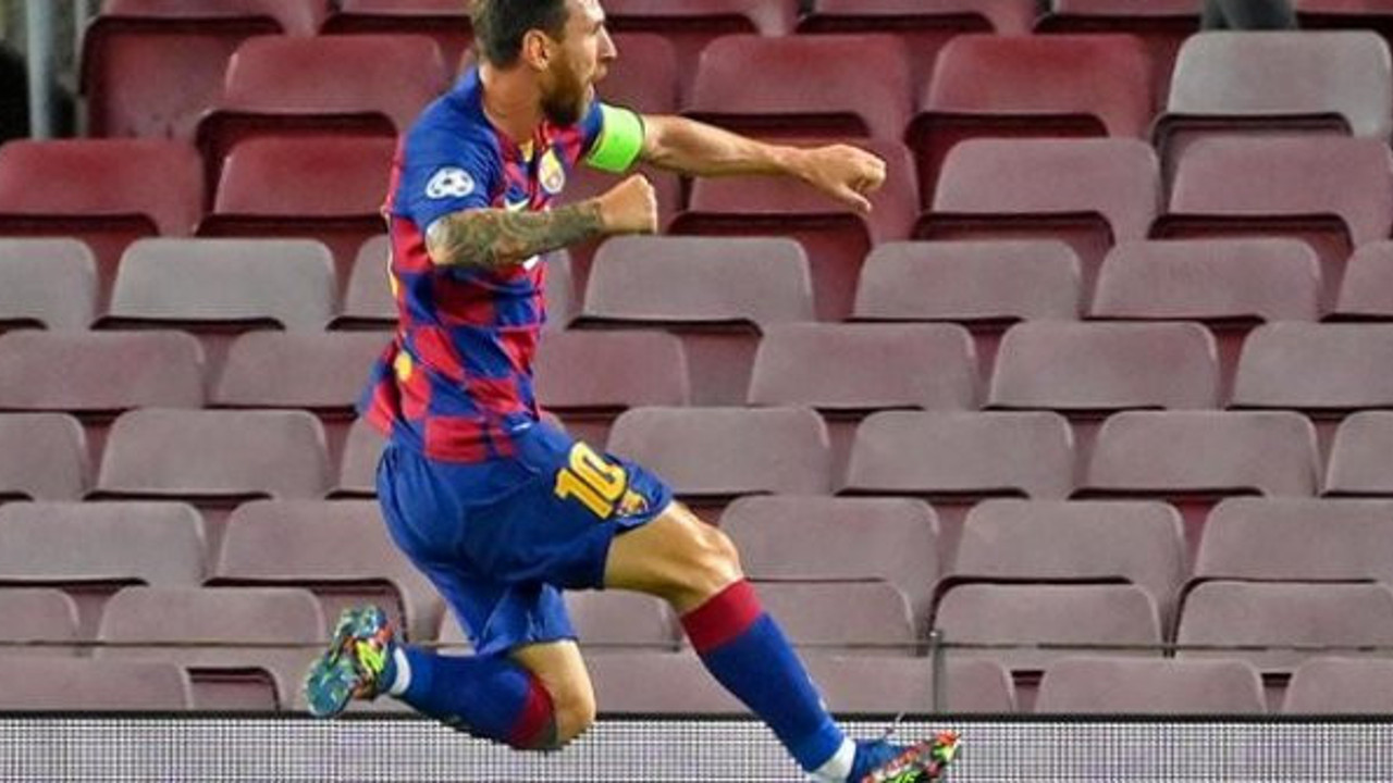 Yine Messi, yine bir ilk! Messi, Şampiyonlar Ligi tarihine geçti